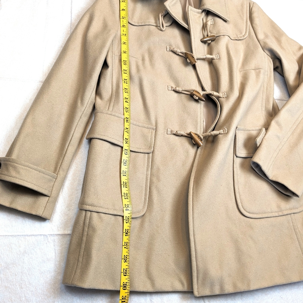 GAP Tan Peacoat with Toggle Closures - CLOSET CLOSING  FINAL MARKDOWN - Picture 8 of 10